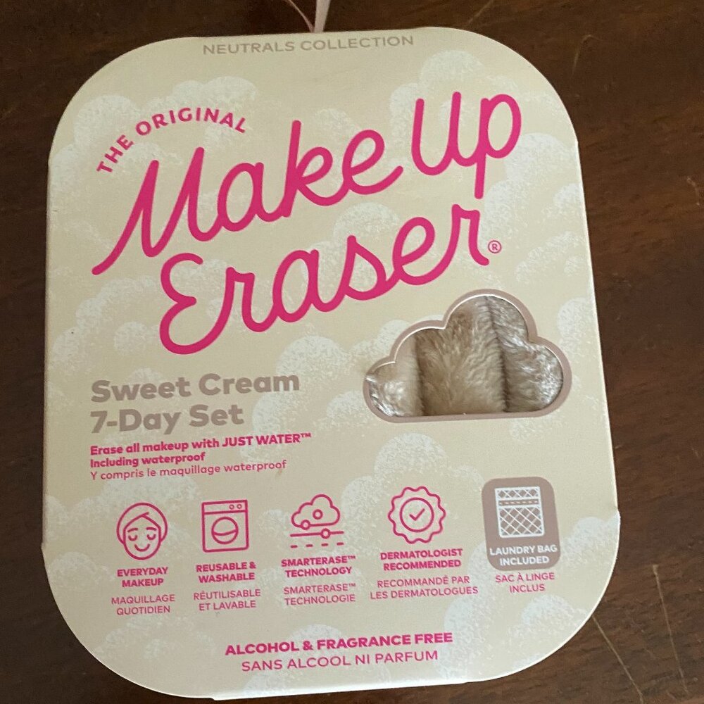 The Original MakeUp Eraser Sweet Cream 7-Day Set NIB
